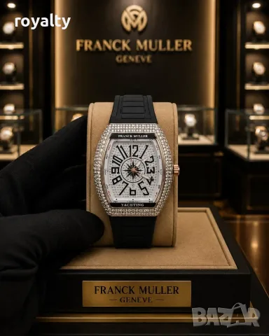 Franck Muller Мъжки Часовник Кварцов Механизъм Различни Цветове , снимка 2 - Мъжки - 55315955