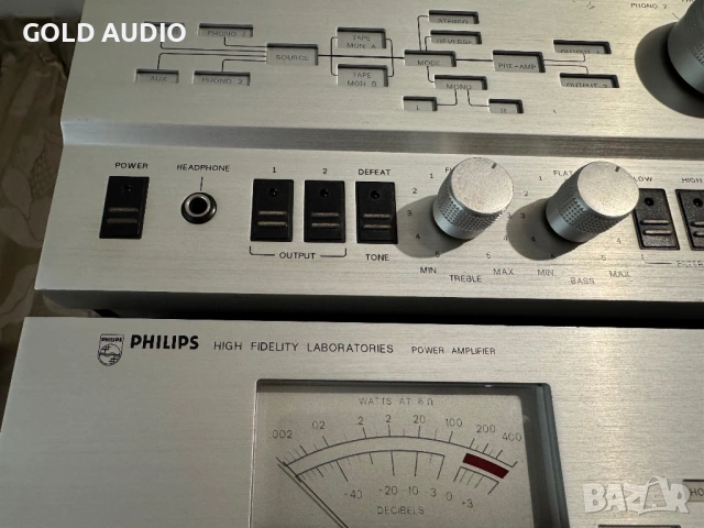 Philips AH572 /578 laboratories , снимка 4 - Ресийвъри, усилватели, смесителни пултове - 54814557