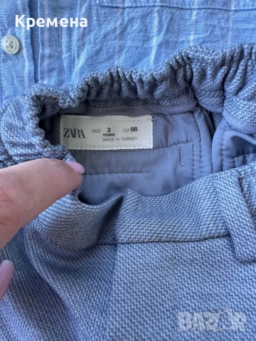Лот 2 ризи и панталон Zara,панталон H&M, снимка 10 - Комплекти за бебе - 54333317