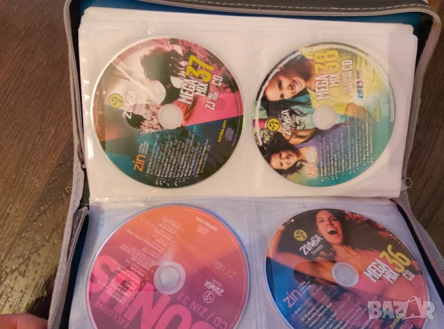 Оригинални Зумба дискове - 28 CD + 1 DVD (ZIN & Mega Mix)