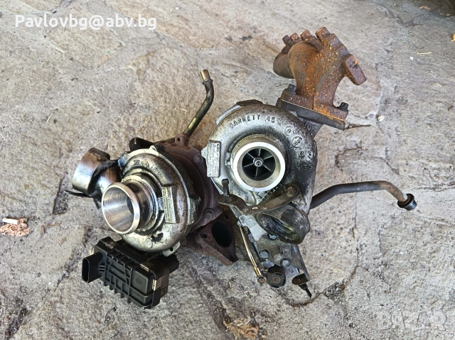 Турбини за Мерцедес w211, снимка 2 - Части - 55038373