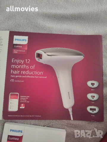 Фотоепилатор IPL Philips Lumea Advanced SC199800, 250 000 импулса, снимка 2 - Други - 54866961