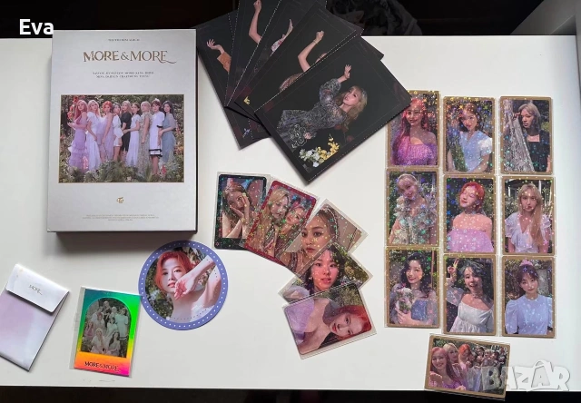 Кпоп албум Twice More&More B ver.+preorder stuff