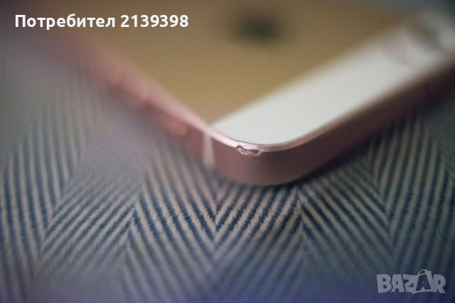 iPhone SE 16GB Rose Gold (2016) - 100% Батерия, Работещ Touch ID, снимка 5 - Apple iPhone - 55067971