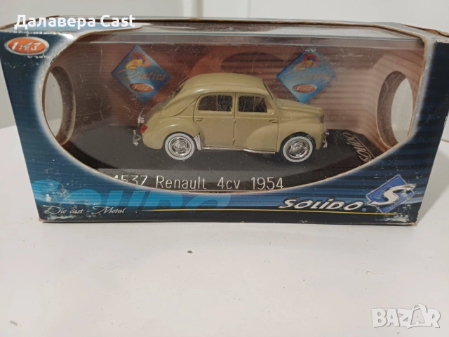 1/43 Renault 4cv 1954 Solido 
