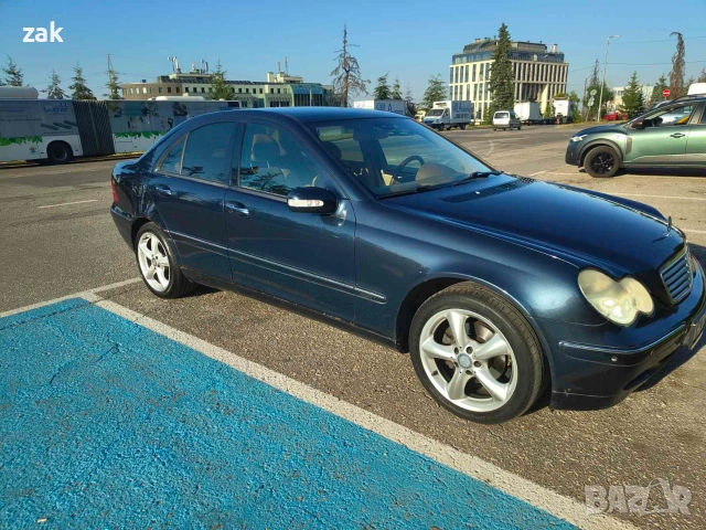 Mercedes-Benz W203 220cdi автомат ; кожа, снимка 2 - Автомобили и джипове - 55095268
