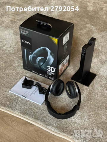 Безжични DTS / Dolby съраунд слушалки SONY MDR-DS6600, снимка 3 - Слушалки и портативни колонки - 54378676