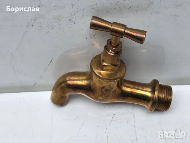 Месингова канелка от старите, снимка 4 - ВИК - 55607244
