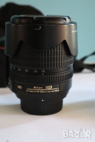 Фотоапарат Nikon D3400 + Обектив AF-P 18-105 мм VR, снимка 3 - Фотоапарати - 54711452