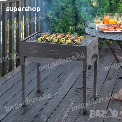 Преносимо Барбекю на Дървени Въглища, снимка 3 - Барбекюта - 54014323