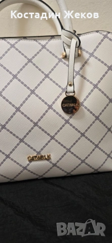  Нова. Дамска оригинална чанта със къса и дълга дръжка. Catwalk., снимка 5 - Чанти - 54477253