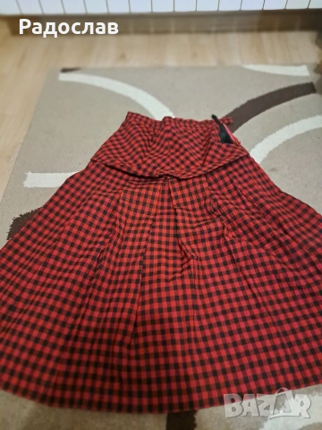 Памучна и вълнена пола