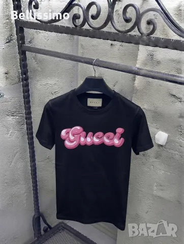 *GUCCI* Дамска тениска, снимка 3 - Тениски - 55558563