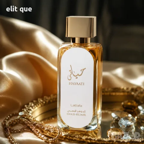 Lattafa Hayaati Gold Elixir EDP 100 мл – Луксозен парфюм за него и нея , снимка 3 - Унисекс парфюми - 55337503