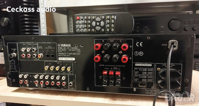 Ресивър YAMAHA RX-V396RDS с дистанционно , снимка 5 - Ресийвъри, усилватели, смесителни пултове - 54009026
