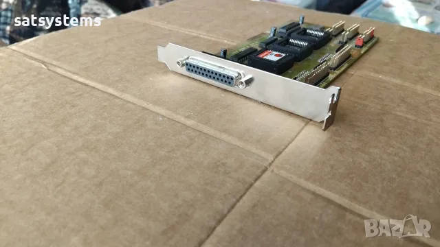 SUNIX SUN-6334-3 (EX-4016) 16-bit ISA Parallel Port Card, снимка 3 - Други - 55335263