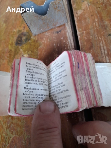 Стар речник, снимка 5 - Други ценни предмети - 54345624