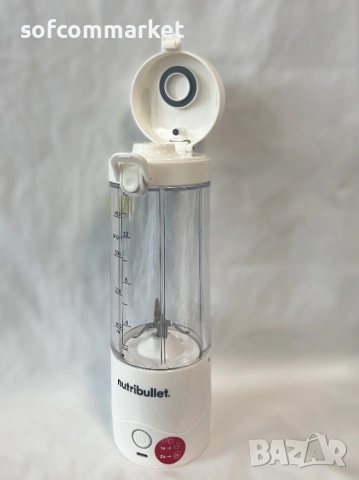 Преносим блендер NutriBullet Portable NBP003W, гаранция, снимка 2 - Блендери - 54834719