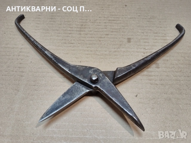Стара Кована Ножица За Рязане На Ламарина. / НОМЕР 1818., снимка 5 - Антикварни и старинни предмети - 54393436
