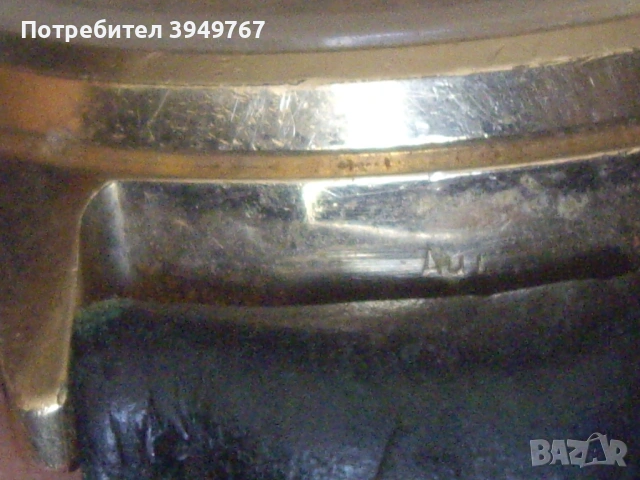 Стар мъжки позлатен часовник., снимка 6 - Мъжки - 54769209