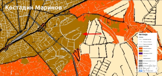 Продава ПАРЦЕЛ 2050 кв.м. за средно строителство, Русе, Чародейка - Юг, снимка 6 - Парцели - 54628348