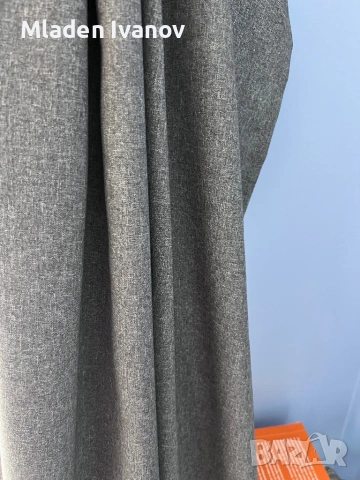 Сиви завеси IKEA 2бр комплект 290/250 см, снимка 4 - Пердета и завеси - 54151628