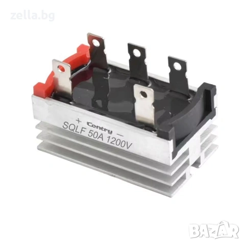 Трифазен изправителен мост 50A 1200V – AC/DC индустриален преобразувател за захранвания 10224, снимка 6 - Друга електроника - 54661068
