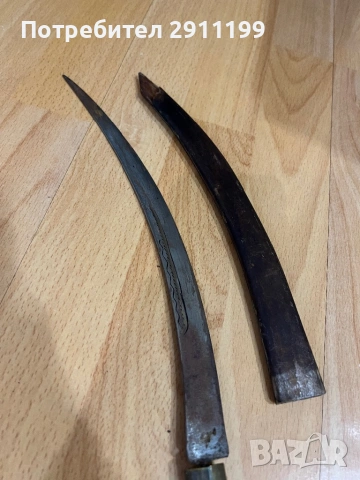 Стара арабска кама / ханджар, снимка 6 - Антикварни и старинни предмети - 54281320