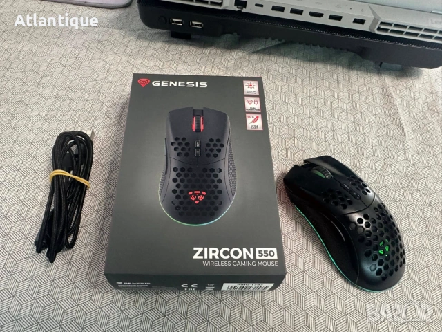 мишка Genesis Zircon 550 - Wireless RGB mouse