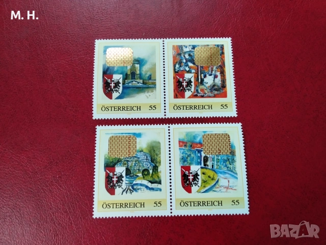 Пощенски марки Австрия 2002