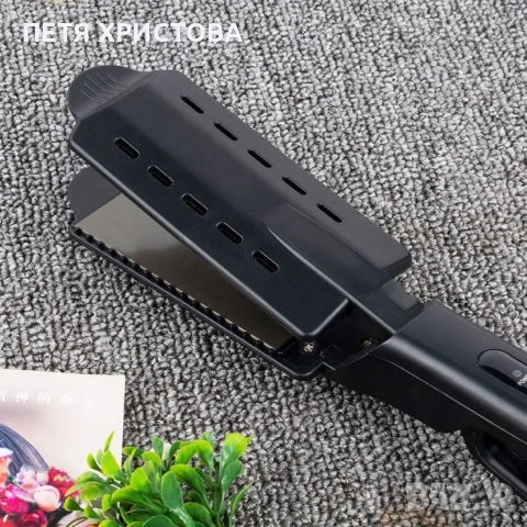 Професионална турмалинова преса за коса с йони, снимка 2 - Преси за коса - 54795703