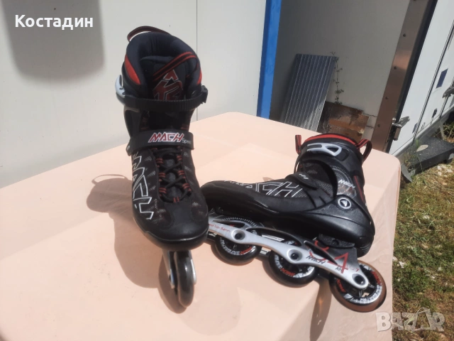Ролери K2 Mach 84 speed Skates 47 номер, снимка 6 - Ролери, кънки - 54600153