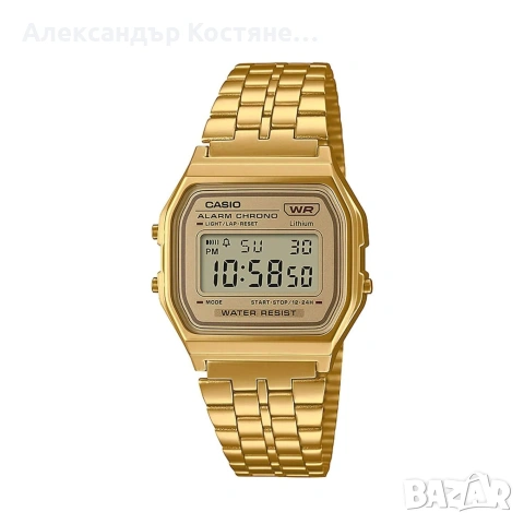 Нов часовник Casio A158WETG-9AEF - гаранция