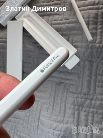 Apple Pencil Pro писалка, снимка 9 - Аксесоари за Apple - 54773166