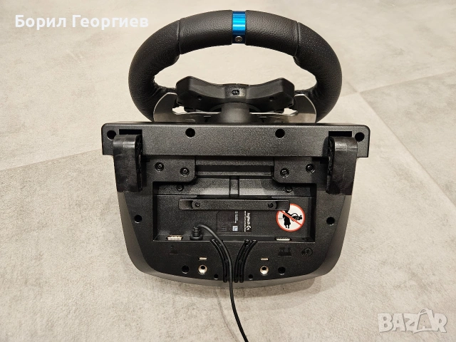 Logitech G29 (3a PC/PS5/PS4/ PS3) - Безупречно състояние, снимка 6 - Друга електроника - 54747465