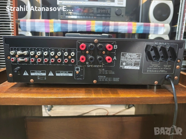 Pioneer A-550 R Стерео Усилвател, снимка 11 - Ресийвъри, усилватели, смесителни пултове - 55238728