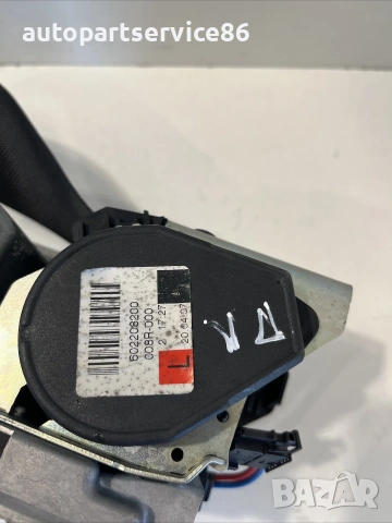 Преден ляв колан за Mercedes CLS W219 (2009) 602208200, снимка 3 - Части - 55277856