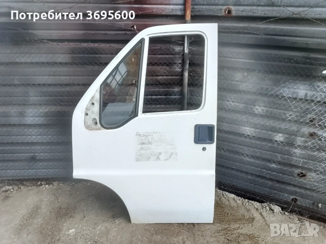 Предна лява врата Fiat Ducato Peugeot Boxer Citroen Jumper Фиат Дукато Пежо Боксер Джъмпер врати бус