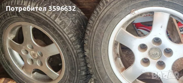  Две джанти с гуми chrysler voyager 3. 1996-2000 година. , снимка 3 - Гуми и джанти - 55390971