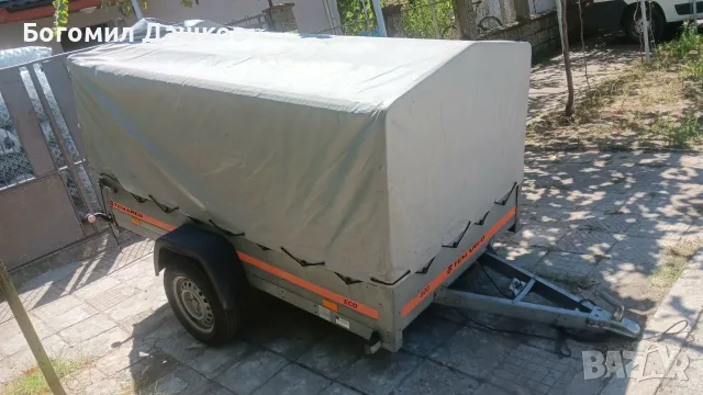Продавам ремарке до 750 кг. и обем на товарната площ 3 м²