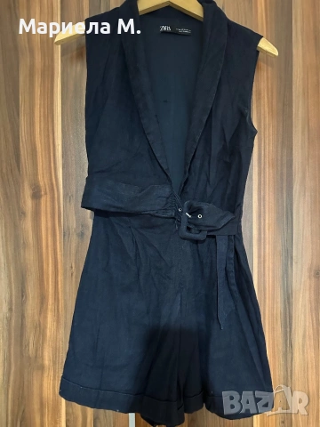 Zara ленен гащеризон, XS, отличен