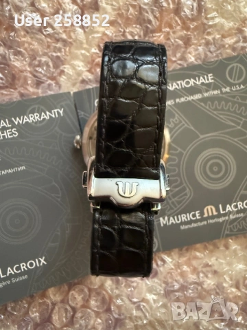 Продавам Maurice Lacroix Masterpiece Retrograde, снимка 7 - Мъжки - 54795060