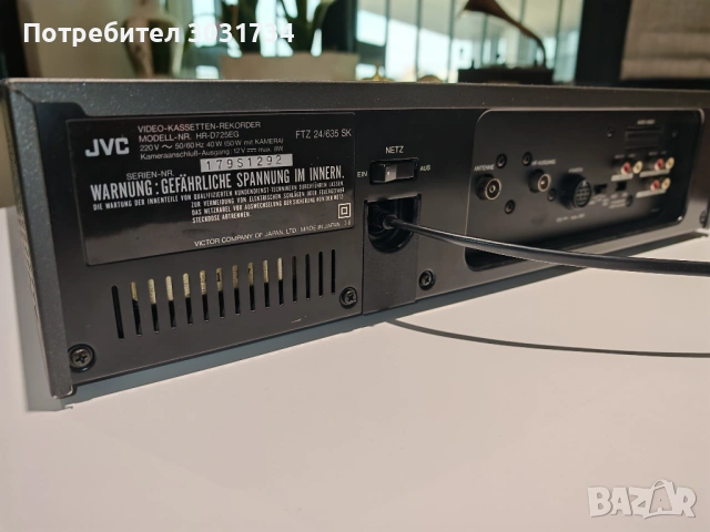 JVC HR-D725, снимка 9 - Плейъри, домашно кино, прожектори - 54186091
