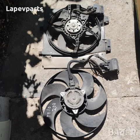перки охлаждане,перка Peugeot 207 cc Пежо 207цц