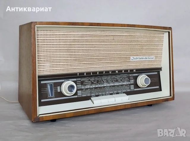 Лампово радио Telefunken Jubilate de Luxe 1461 / Германия, снимка 2 - Радиокасетофони, транзистори - 55530545