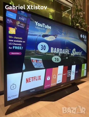 Като нов LG 50-инчов смарт телевизор, снимка 5 - Телевизори - 55679205