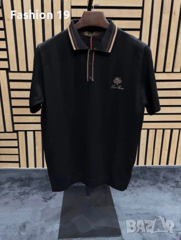 Тениски с яка Loro Piana/Boss‼️, снимка 2 - Тениски - 54354030