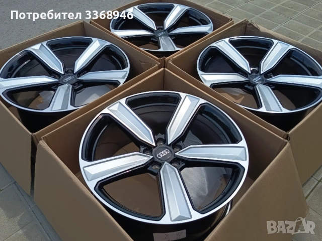 КОМПЛЕКТ НОВИ ДЖАНТИ АУДИ Audi 20" 5x112 NEW Rotor 5х112, снимка 5 - Гуми и джанти - 54782066