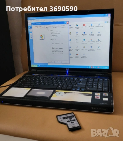 Лаптоп HP Pavilion dv8315nr, с Windows XP Media Center, снимка 2 - Лаптопи за дома - 54401838
