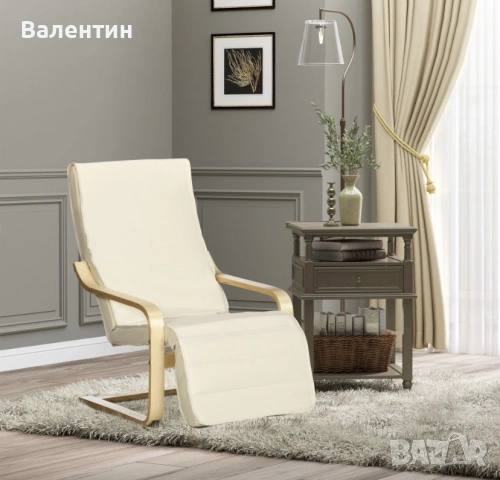 Фотьойл HOMCOM до 120 кг, снимка 2 - Дивани и мека мебел - 55208135